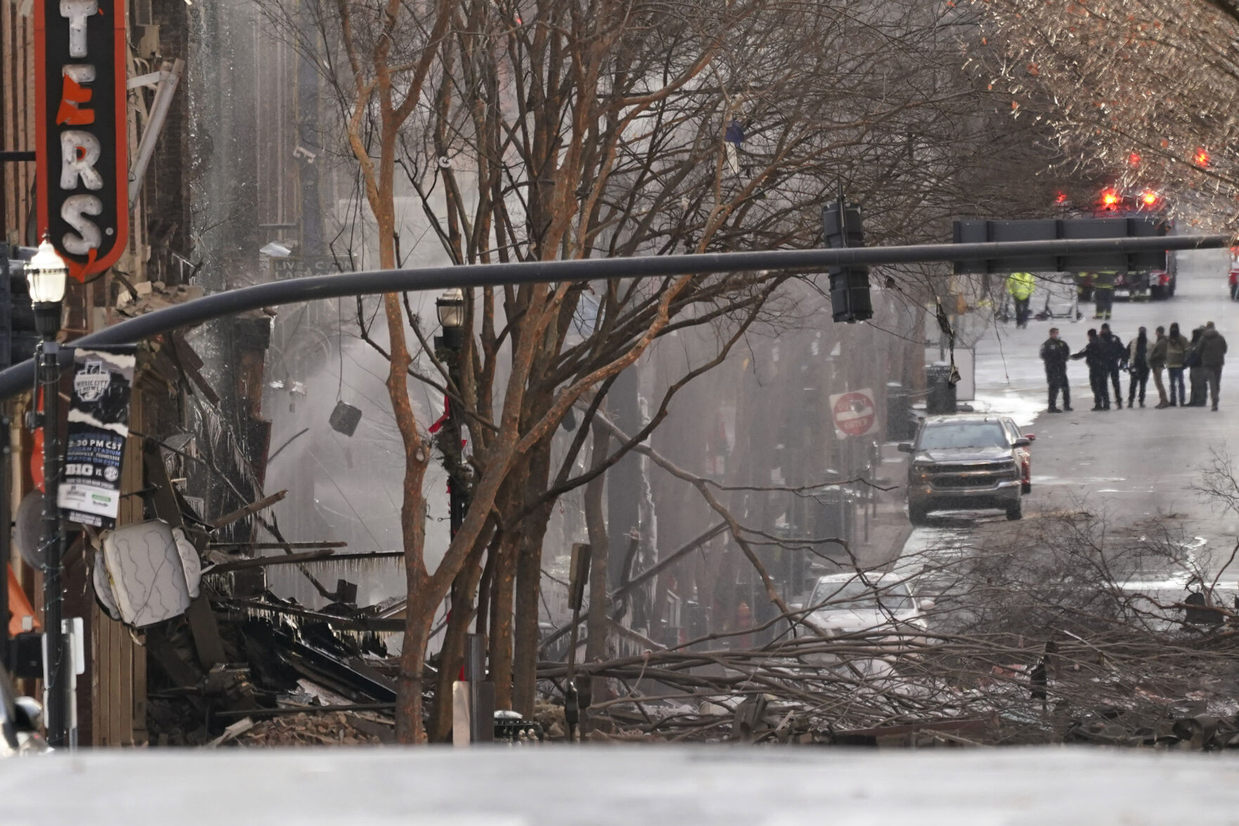 APTOPIX Nashville Explosion